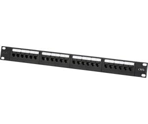 Knightsbridge NETC624 19 inch 1U UTP CAT6 24-port Patch Panel