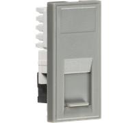 Knightsbridge NETC6AGY UTP CAT6A RJ45 Outlet module 25 x 50mm - Grey