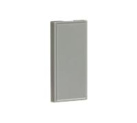 Knightsbridge NETHGY Half Blanking Modules 25x50mm 10PK - Grey