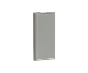 Knightsbridge NETHGY Half Blanking Modules 25x50mm 10PK - Grey