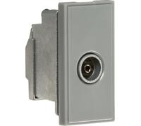 Knightsbridge Nettvsgy Screened Tv Outlet 25 X 50mm - Grey