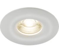 KnightsBridge Odina Single Fixed Round Downlight White