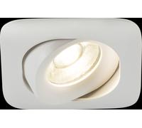 Knightsbridge Odina Single Tilt Square Downlight White ODA1TSW Netlighting White One Size