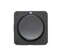 Knightsbridge OP2 Outdoor Weatherproof Single Switch, Black, 66.0 mm*90.0 mm*90.0 mm