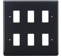Knightsbridge PMG6 Part M 6G Grid Faceplate