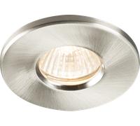 Knightsbridge Aluminium Recessed Downlight in Brushed Chrome