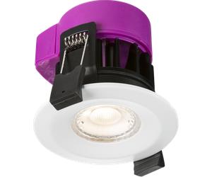 Knightsbridge RW6CW 230V IP65 6W Fir LED Dimmable Downlight Cool White 4000K