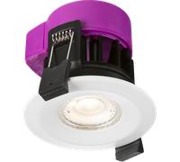 Knightsbridge RW6WW 230V IP65 6W Fire-Rated LED Dimmable Downlight Warm White 3000K
