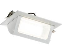 Knightsbridge SA3040RW SARA 230V IP20 LED Recessed Tri-Wattage and CCT Wallwasher - 30W/35W/40W