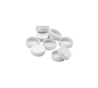 Knightsbridge Screw Cap Covers for SN and CU Ranges, White, (CAPCOVERS)