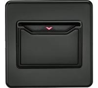 Knightsbridge Screwless Hotel 32A 1G Key Card Switch Anthracite