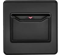 Knightsbridge Screwless Hotel 32A 1G Key Card Switch Matt Black