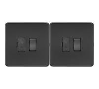 Knightsbridge SF6300MBB Screwless 13A Switched Spu