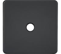 Knightsbridge 20A Flex Outlet Plate - Anthracite