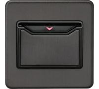 Knightsbridge SFCARDSB Screwless Hotel 32A 1G Key Card Switch Smoked Bronze