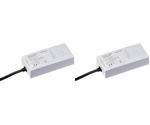 Knightsbridge Smart WiFi Controller for Flexible LED Tape - Certified Works with Amazon Alexa & Google Assistant, no hub Required, Cct (Pack of 2)