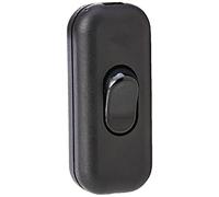 Knightsbridge ST6ABK 6A DP Inline Cord Switch, Black