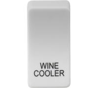 KnightsBridge Switch cover "marked WINE COOLER" - white
