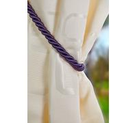 Emma Barclay Knightsbridge Tieback in Aubergine - 60cm total length