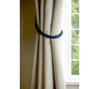 Emma Barclay Knightsbridge Tieback in Navy - 60cm total length