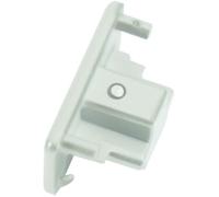 Knightsbridge TRKDE1W 230V Single Circuit Track Dead End Cap - White