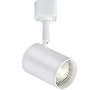 GU10 Track Cylindrical Spotlight in White