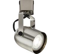 Knightsbridge TRKSP9ABC 230V GU10 Track Spotlight - Brushed Chrome