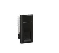 Knightsbridge NETCAT5BK UTP CAT5e RJ45 Outlet Module 25x50mm - Black