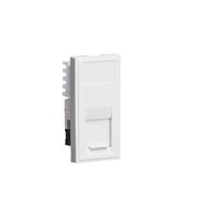 KnightsBridge UTP CAT6 RJ45 Outlet Data Module - White