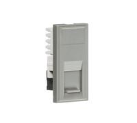 Knightsbridge NETCAT6GY UTP CAT6 RJ45 Outlet Module 25x50mm - Grey