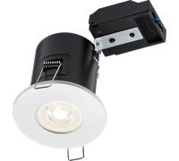 Knightsbridge VFCFW 230V IP20 Fixed GU10 Fire-Rated Downlight - White