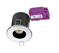 Knightsbridge Vfcipc Fir Ip65 Downlight Polished Chrome