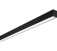 Knightsbridge VVA5BK VIIVA 230V IP20 5ft 4x Wattage and 3x CCT Adjustable Linear Fitting - Black