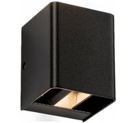 Knightsbridge Wad12Abk Outdoor Ip65 6W Led (3000K Warm White) Adjustable Up Down Wall Light In A Black Finish