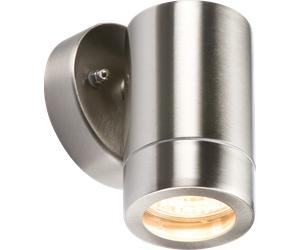 Knightsbridge WALL1L 230V IP65 Lightweight Stainless Steel Fixed GU10 35W Fitting