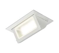 Knightsbridge WW40R 230V 40W Recessed LED Rectangular Wallwasher, White
