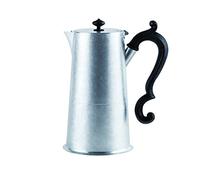 KnIndustrie Lady Anne 4.0 cups Moka Pot - Aluminium, Modern, Espresso, Camping, 1 Count