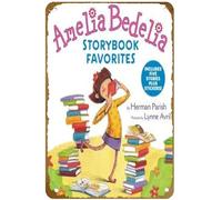 KNIOIL Amelia Bedelia Storybook Favorites: Includes 5 Stories Plus Stickers! Poster Vintage Metal Tin sign Logo Family Club Bar Cafe Bedroom Art Wall Decoration Gift 8x12 inches
