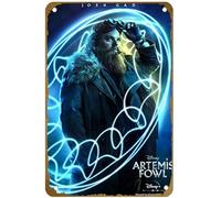 KNIOIL Artemis Fowl (#6 of 9) 2020 Movie Poster Vintage Metal Tin sign Logo Family Club Bar Cafe Bedroom Art Wall Decoration Gift 8x12 inches