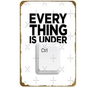 KNIOIL Everything is Under ctrl | Zoey's Extraordinary Playlist Poster Vintage Metal Tin sign Logo Family Club Bar Cafe Bedroom Art Wall Decoration Gift 8x12 inches