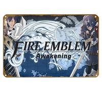 KNIOIL Fire Emblem, Lucina, Fire Emblem Awakening, Chrom Game Poster Vintage Metal Tin sign Logo Family Club Bar Cafe Bedroom Art Wall Decoration Gift 8x12 inches