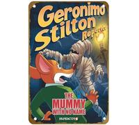 KNIOIL GERONIMO STILTON REPORTER HC VOL 04 MUMMY WITH NO NAME Poster Vintage Metal Tin sign Logo Family Club Bar Cafe Bedroom Art Wall Decoration Gift 8x12 inches