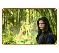 KNIOIL Marie Avgeropoulos As Octavia Blake In The 100 Tv Shows Poster Vintage Metal Tin sign Logo Family Club Bar Cafe Bedroom Art Wall Decoration Gift 8x12 inches