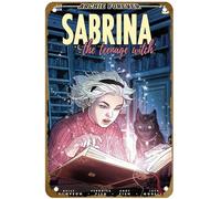 KNIOIL Sabrina The Teenage Witch (2019) #5 (CVR C IBANEZ) Poster Vintage Metal Tin sign Logo Family Club Bar Cafe Bedroom Art Wall Decoration Gift 8x12 inches