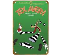 KNIOIL Tex Avery Screwball Classics Volume 3 (2021) Movie Poster Vintage Metal Tin sign Logo Family Club Bar Cafe Bedroom Art Wall Decoration Gift 8x12 inches