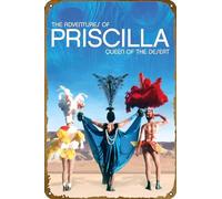 KNIOIL The Adventures of Priscilla, Queen of the Desert (1994) Film Movie Tin Sign Metal Plaque Poster Sign Iron Painting Art Decor 12X8 Inches