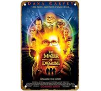 KNIOIL The Master of Disguise 1,000 faces... and not a single clue. Disguise the limit. 2002 Movie Poster Vintage Metal Tin sign Logo Family Club Bar Cafe Bedroom Art Wall Decoration Gift 8x12 inches
