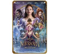 KNIOIL The Nutcracker and the Four Realms Poster Vintage Metal Tin sign Logo Family Club Bar Cafe Bedroom Art Wall Decoration Gift 8x12 inches