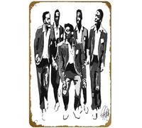 KNIOIL The Temptations Vocal Group David Ruffin Motown Funk Soul Music Poster Vintage Metal Tin sign Logo Family Club Bar Cafe Bedroom Art Wall Decoration Gift 8x12 inches
