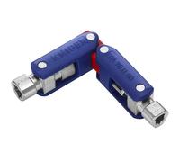 Knipex Control Cabinet Key "DoubleJoint" 62 mm (self-service card/blister) 00 11 06 V03